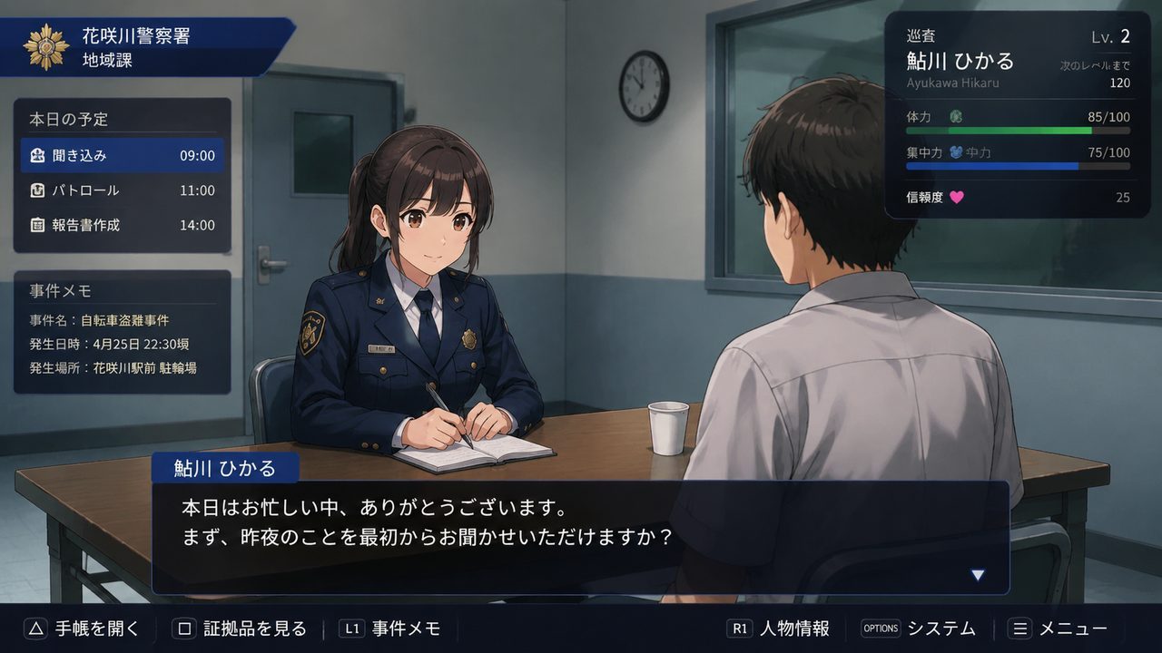 极道无赖EX 女警鮎川光 操作界面 详情图 2