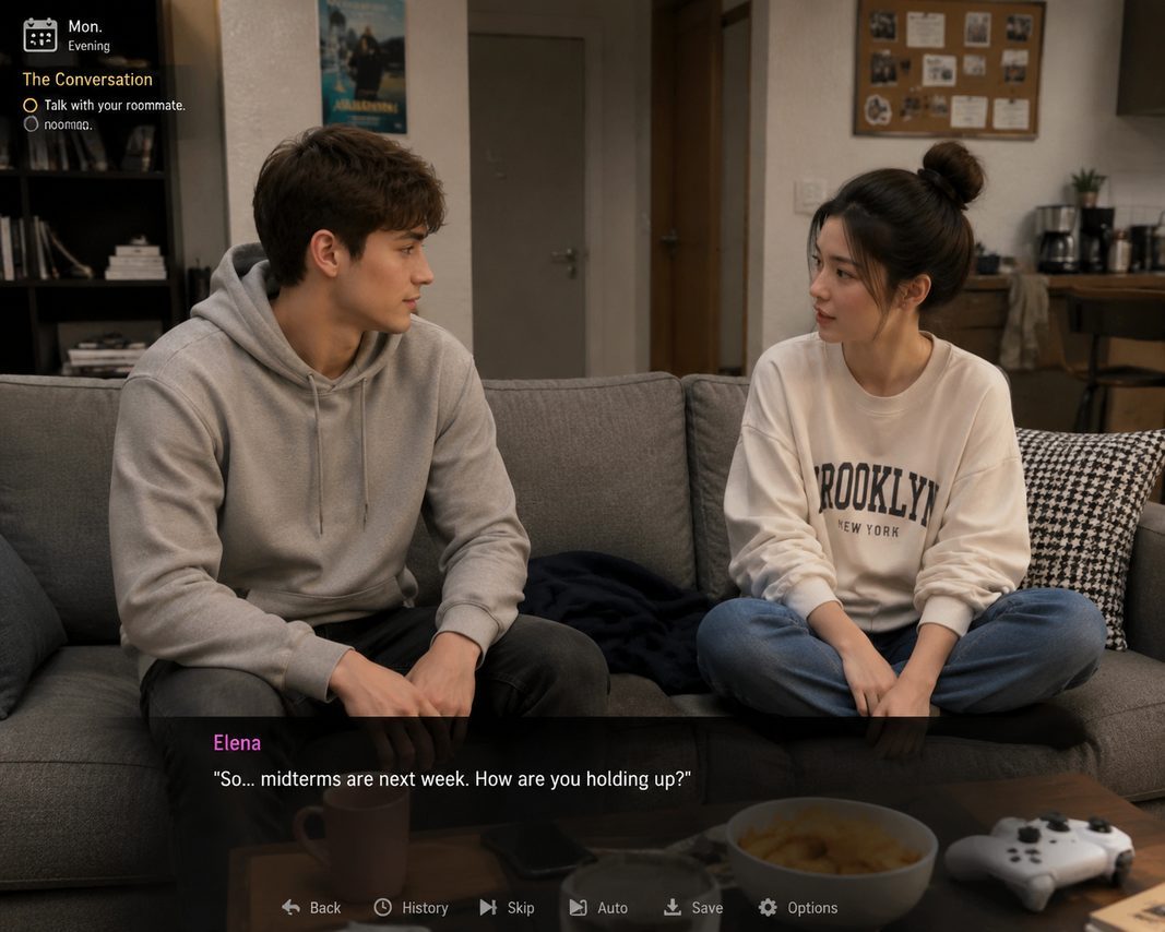 我的可爱表姐 我的可爱表姐 My Cute Roommate官网入口 新手流程与选择节奏 封面图